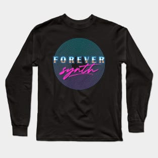 Forever Synth logo Long Sleeve T-Shirt